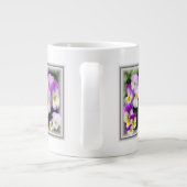 Aimer les pensées ~ Pansy Jumbo Mug (Dos)