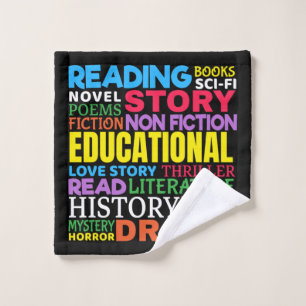 Aimer lire des livres - Genre Word Art