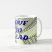 AIMER LIRE tasse de café (Devant droit)
