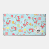 Aimer Machine à coudre Blue Desk Mat (Recto)