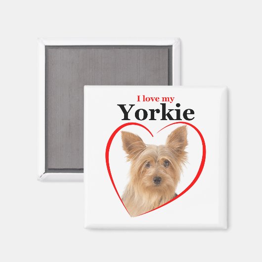 Aimer mon aimant Yorkie (Recto/Verso)