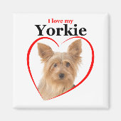 Aimer mon aimant Yorkie (Devant)