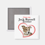 Aimer Mon Jack Russell Magnet Terrier (Recto/Verso)