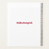 Aimer mon planificateur de jour de caniche 2025 (Dos)