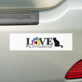 AIMER Mon Sticker À Bumper Polydactyle (En voiture)