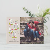 AIMER Noël Carte photo de vacances (Debout devant)