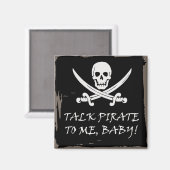 Aimer Pirate Parler Magnet (Recto/Verso)