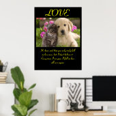 Aimer Posters Animal 1 (Bureau à domicile)