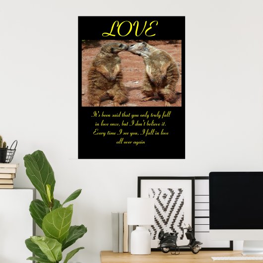 Aimer Posters Animal 2 (Bureau à domicile)