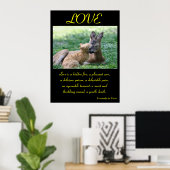 Aimer Posters Animal 6 (Bureau à domicile)