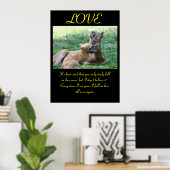 Aimer Posters Animal 7 (Bureau à domicile)