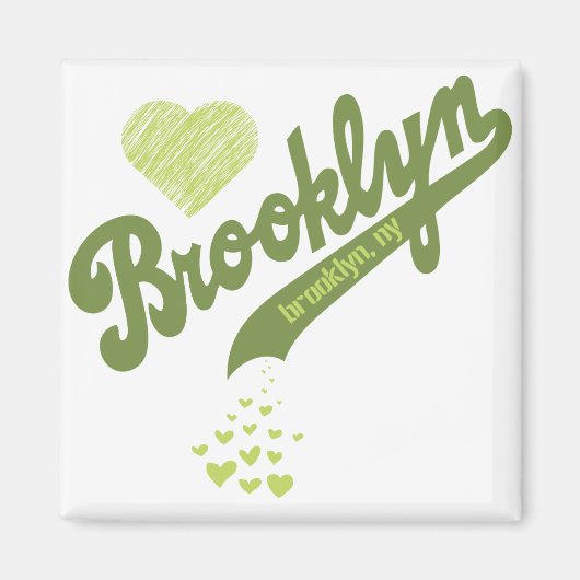 Aimer Pour Brooklyn 2 Magnet (Devant)