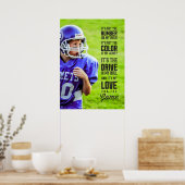 Aimer pour le jeu Poster avec votre photo (Cuisine)