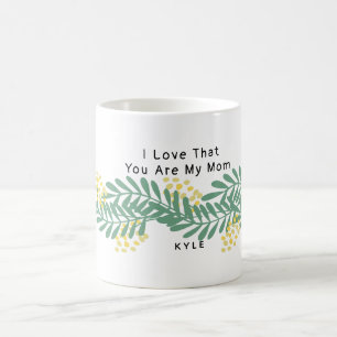Aimer que vous êtes ma maman Mug Boho Floral Cadea