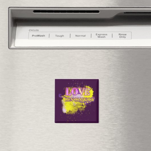 Aimer Revolution Fridge Magnet (In Situ (Lave-vaisselle))