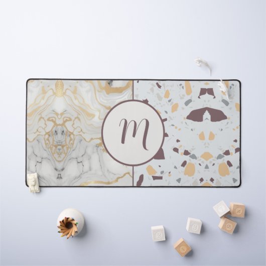 Aimer Terrazzo-Marble sur mesure initiale (Tableau pour enfants)