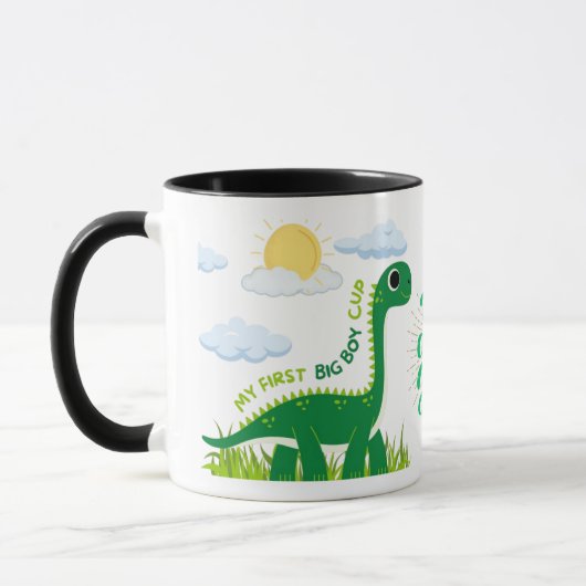 Aimez Ce Que Vous Faites Dinosaure Mug (Gauche)