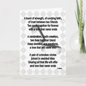 Aimez cela ne finit jamais la carte (Devant)