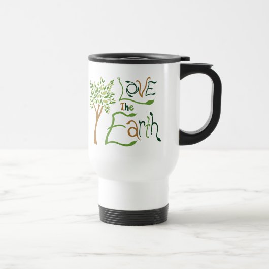 Aimez la tasse réutilisable de la terre (Droite)