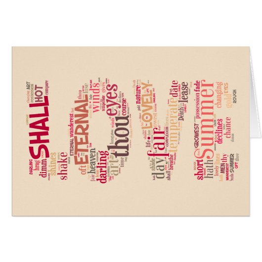 Aimez l'art des textes de manière de Shakespeare (Devant Horizontal)