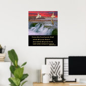 Aimez le Seigneur votre Dieu poster (Bureau à domicile)