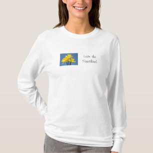 Aimez le soleil ! T-shirts pour femmes jonquilles
