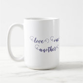 Aimez les uns les autres tasse à café (Gauche)