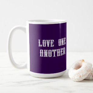 Aimez les uns les autres tasse à café