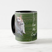 Aimez ma tasse de corgi (Devant gauche)