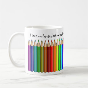 Aimez ma tasse de professeur d'école du dimanche