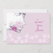 Aimez Maman Invitation (Devant)