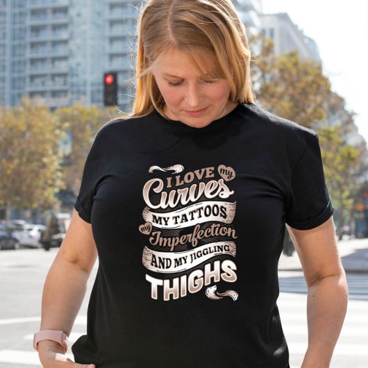 Aimez mes Courbes, Tatouages et Cuisse Jiggling