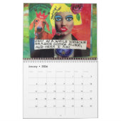 AIMEZ-MOI AMOUR MON CALENDRIER de milieu d'ANIMAUX (Jan 2026)