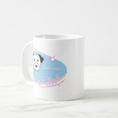Aimez-moi… amour mon Pitbull ! Tasse de café (Devant gauche)