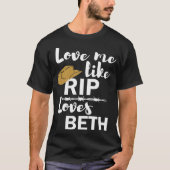 Aimez-moi comme Rip aime Beth Yellowstone T-Shirt (Devant)