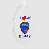 Aimez mon papa de police (devant)