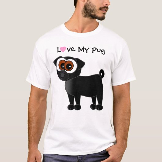 Aimez mon T-shirt de carlin (Devant)
