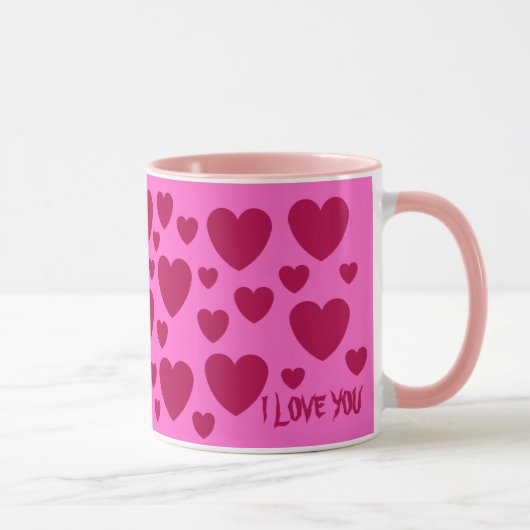 AIMEZ MUG COMME UN CADEAU NOUVEL AN VALANTINE FEMM (Droite)