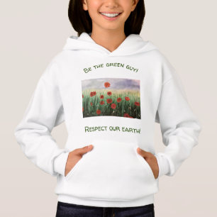 Aimez nos champs de pavot Sweatshirt naturel pour