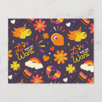 Aimez qui vous voulez Carte postale LGBTQIA