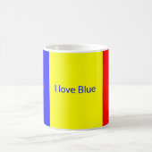 Aimez Rouge Bleu Jaune et vous tous Mug (Centre)