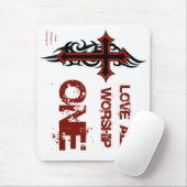 Aimez tout le culte un tapis de souris (Avec souris)