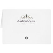 Aimez vos Français ~ Carte / Invitations (Dos Horizontal)