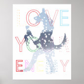 Aimez votre affiche de l'ennemi (Devant)