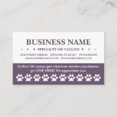 aimez votre bokeh de carte perforée d'animal (Dos)