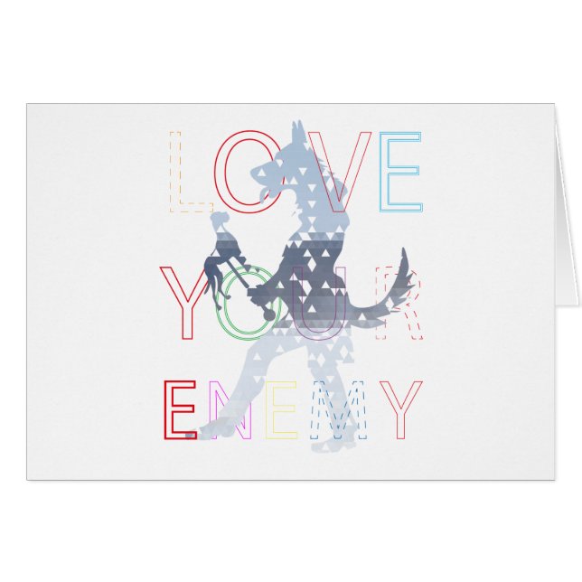 Aimez votre ennemi (Devant horizontal)