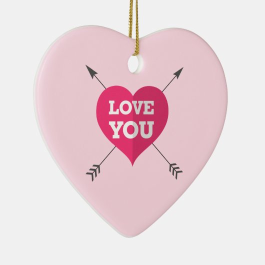 Aimez votre ornement rond (Droite)