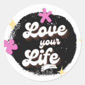 AIMEZ VOTRE STICKER DE VIE (Devant)