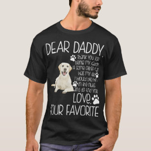 Aimez votre T-shirt préféré de chien de labrado