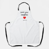Aimez votre tablier voisin (Recto)